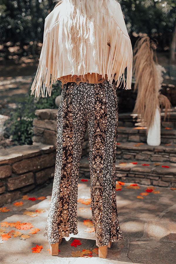 The Pine High Waist Flare In Black Product Image