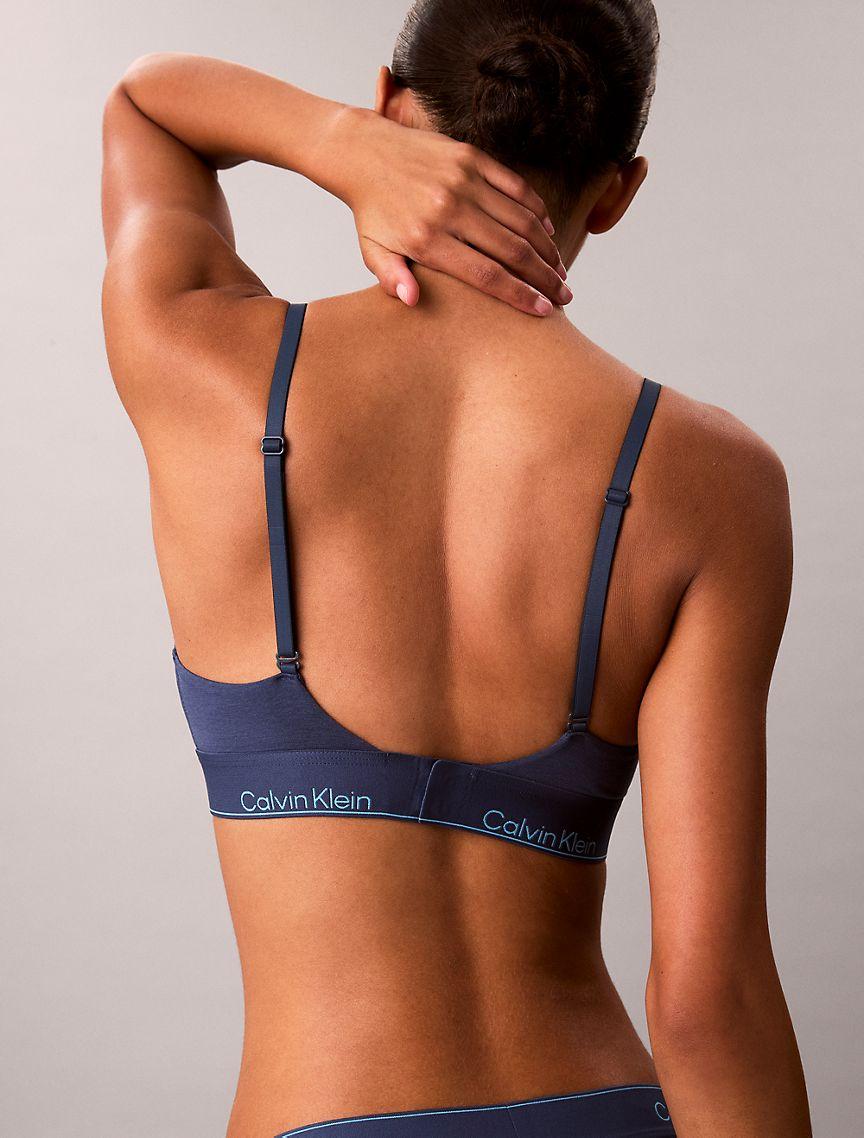 Icon Cotton Modal Lightly Lined Triangle Bralette Product Image