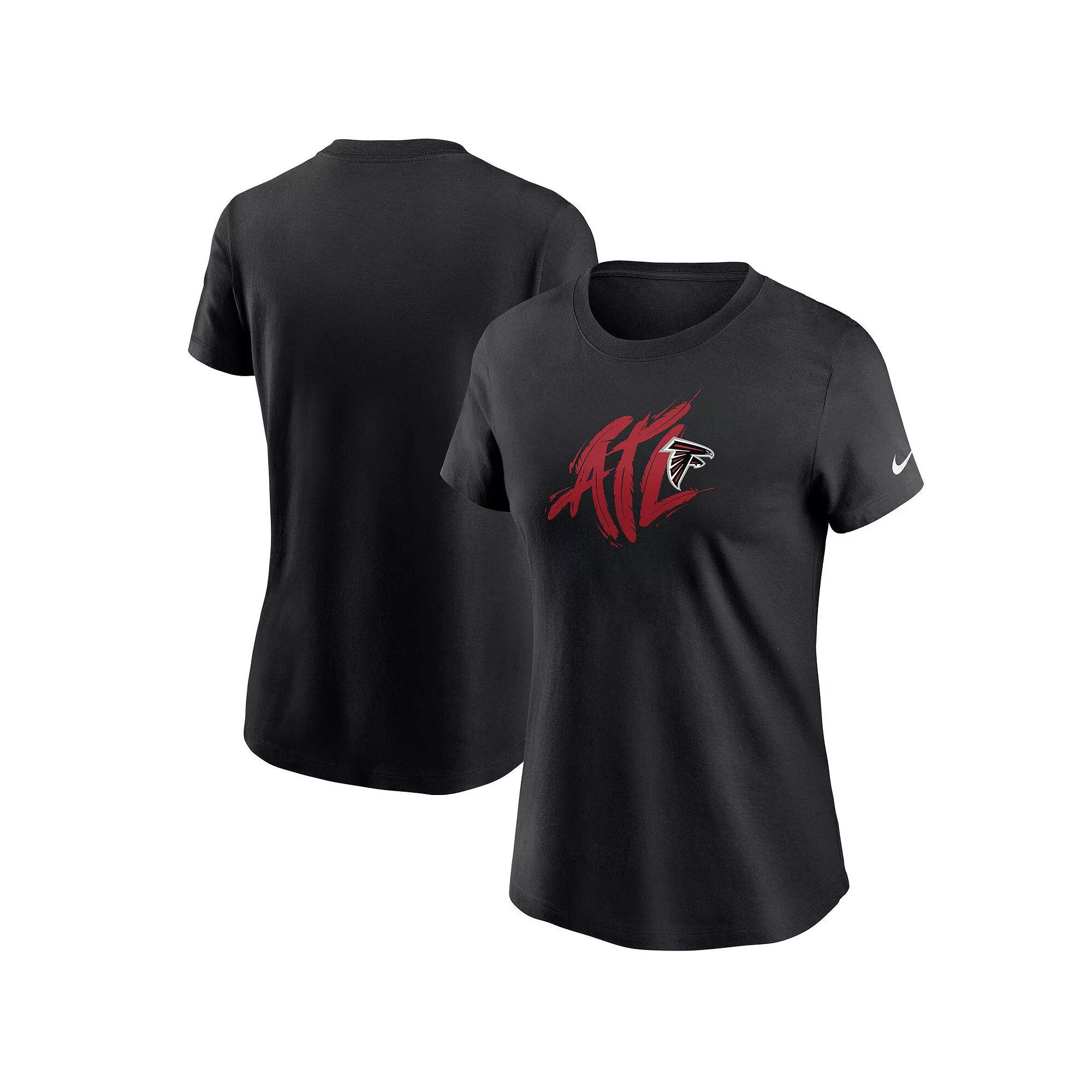 Women's Nike Black Atlanta Falcons Hometown Collection T-Shirt, Size: Medium Product Image