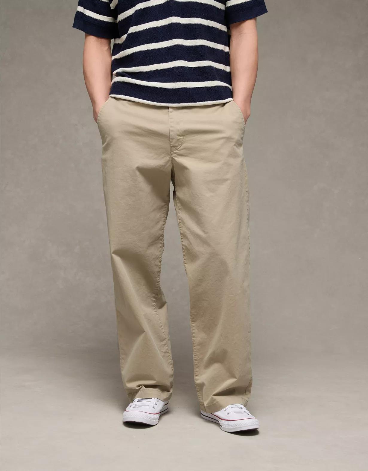 AE Flex Baggy Lived-In Khaki Pant Product Image
