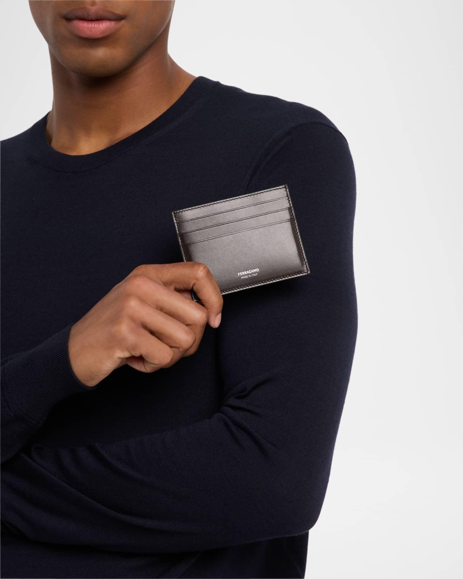 Men's Classic Leather Card Holder Product Image
