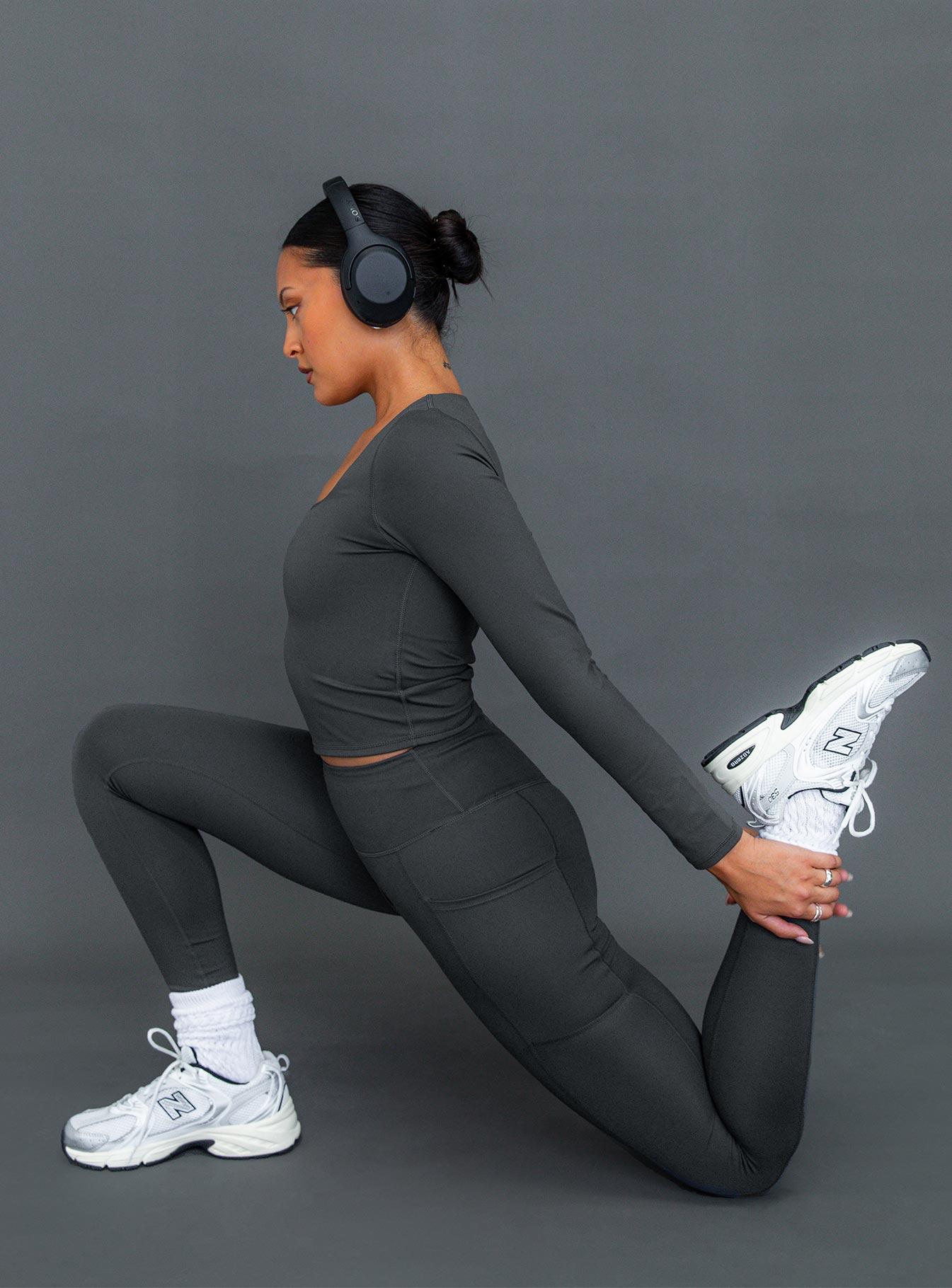 Achieve Activewear Leggings Grey Product Image