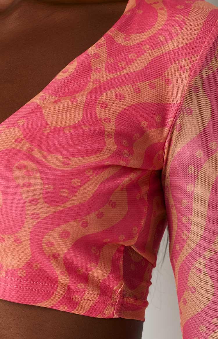 Sookie Pink Print Top Baby Product Image