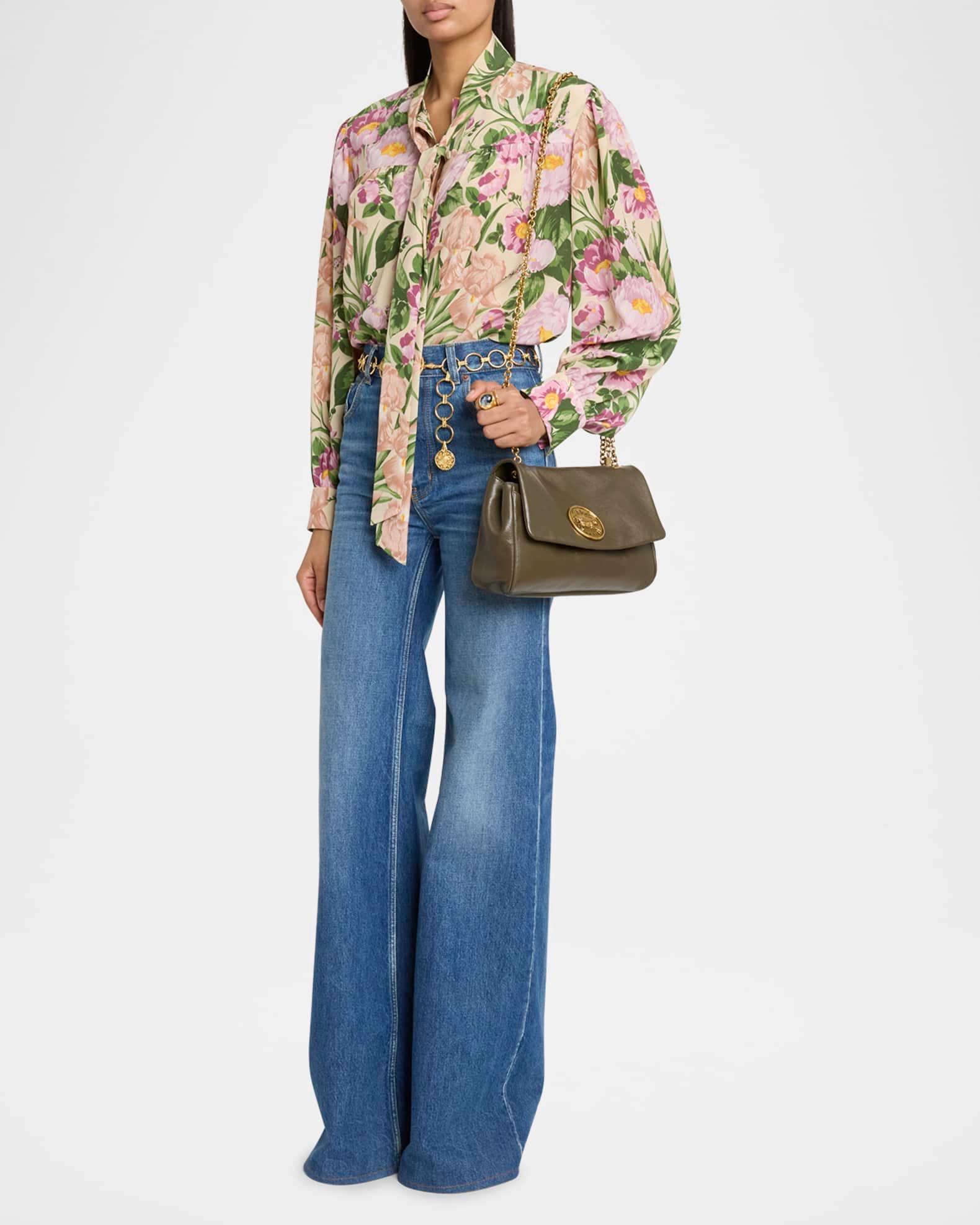 Heritage Medium Crossbody Bag in Grained Leather  Product Image