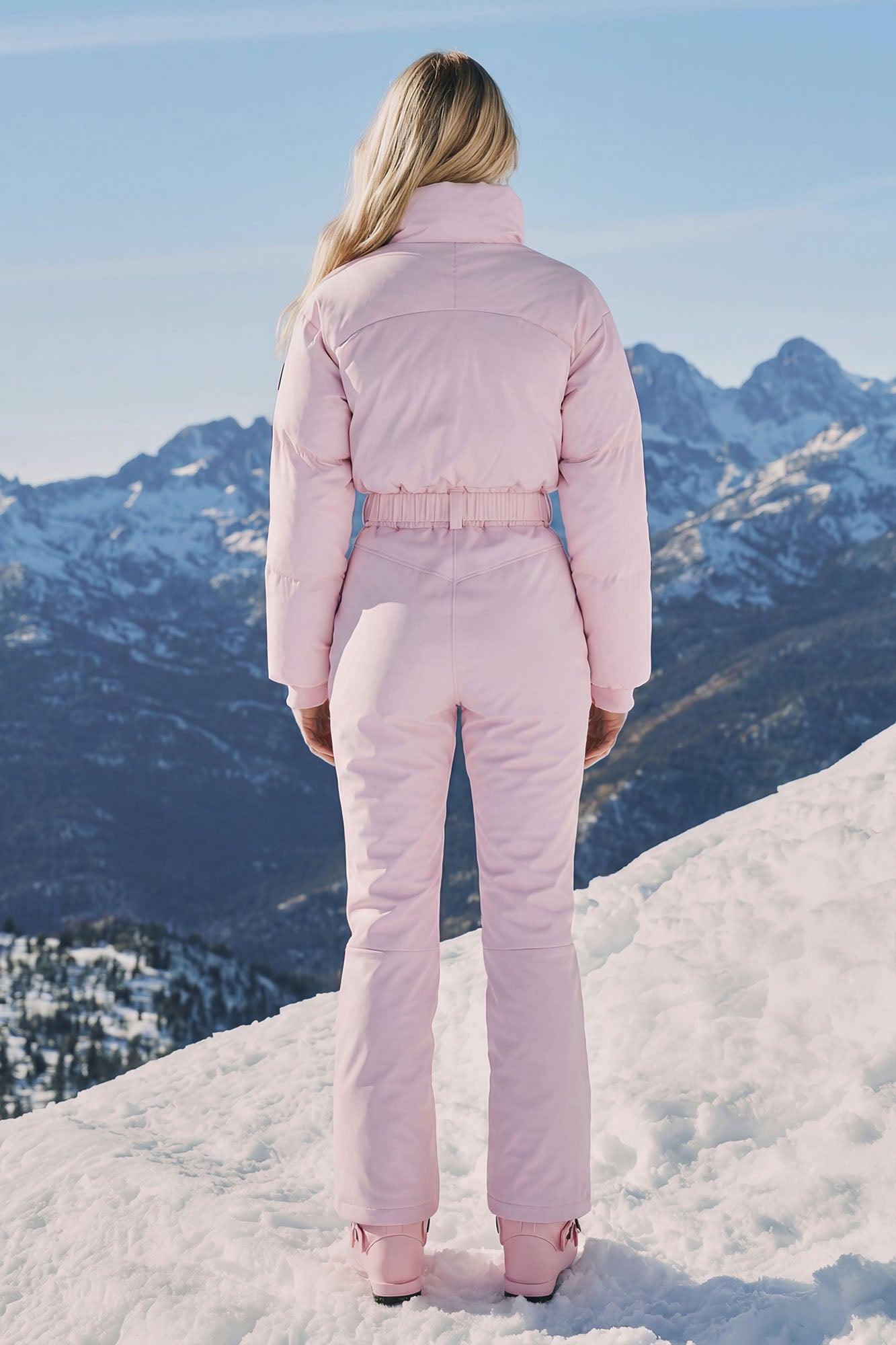 Snow Play Ski Jumpsuit - Light Pink Female Product Image