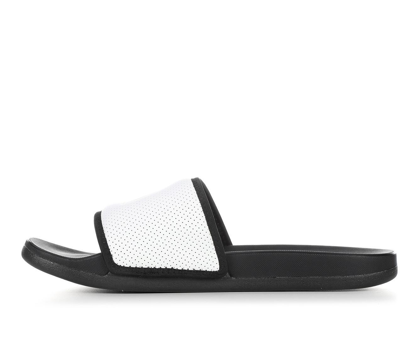 Men's Adidas Adilette Cloudfoam + Logo Sport Slides Product Image