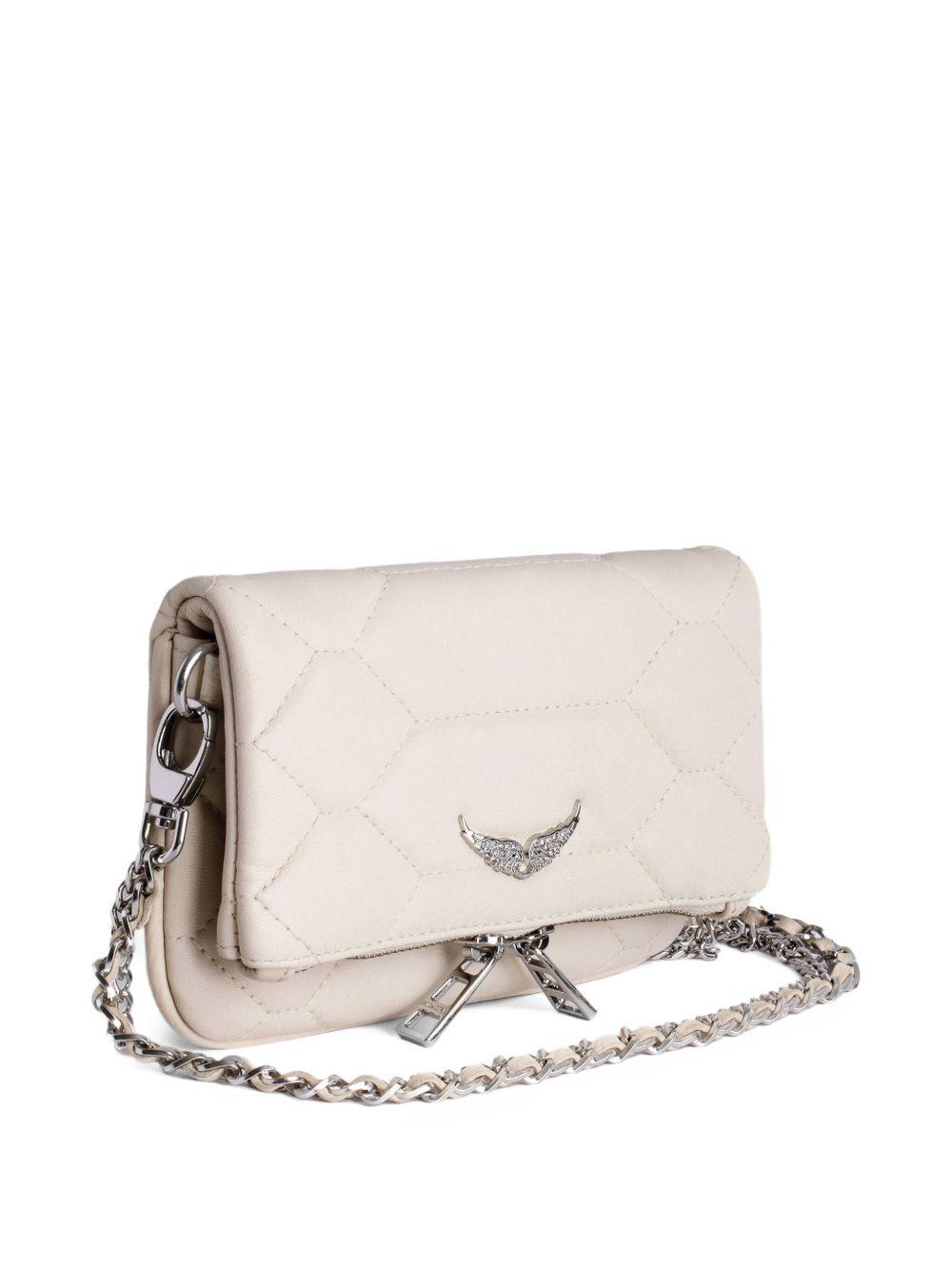 Rock Nano quilted clutch bag Product Image