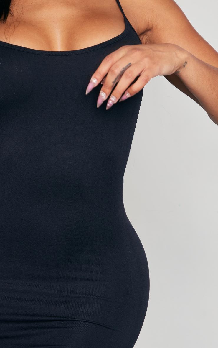 Shape Black Stretch Seamless Strappy Maxi Dress Product Image