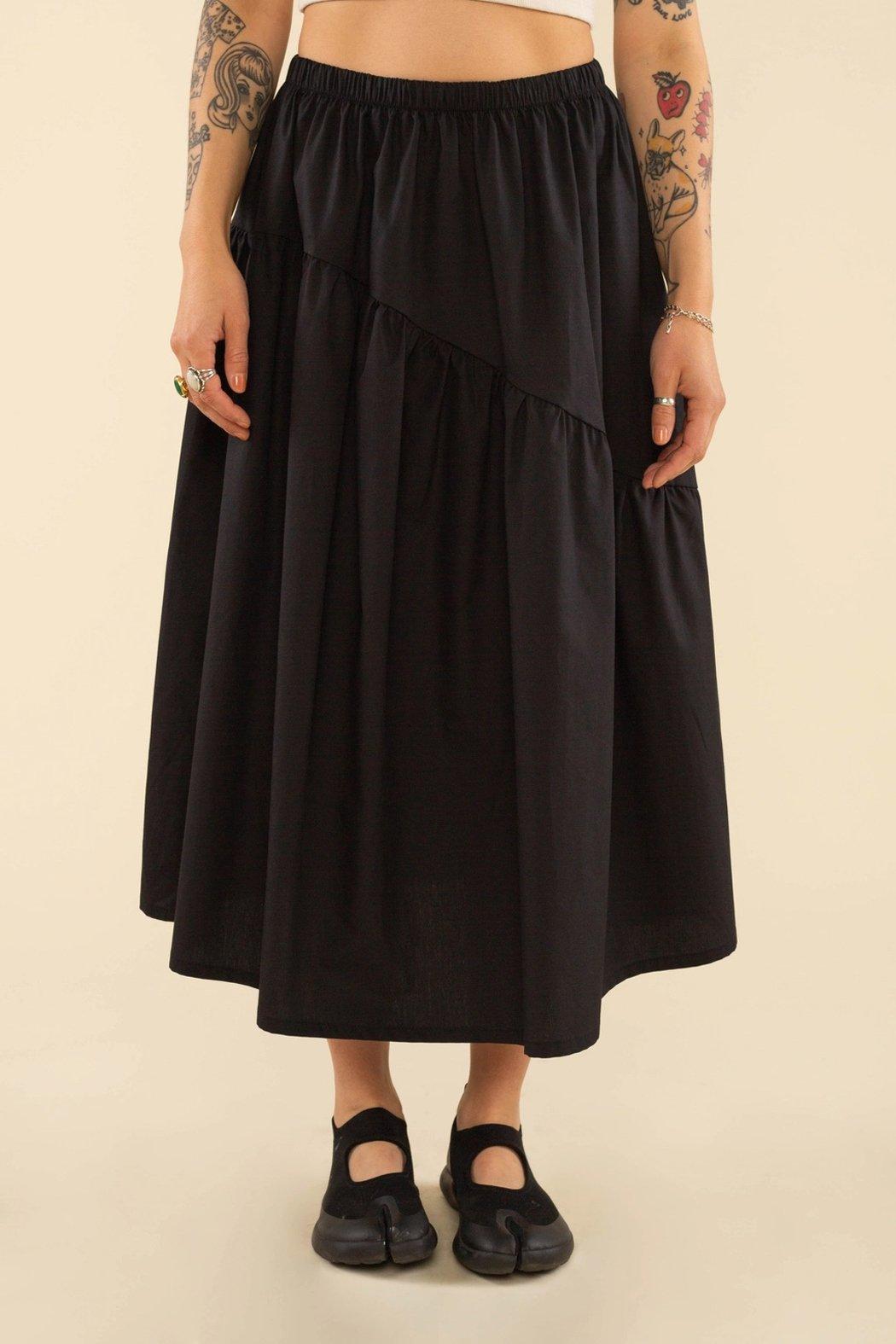 Nia Angled Seam Skirt Product Image