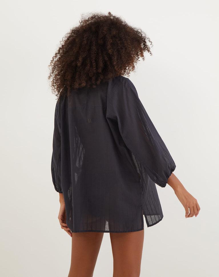 Moana Short Cover Up - Black Product Image