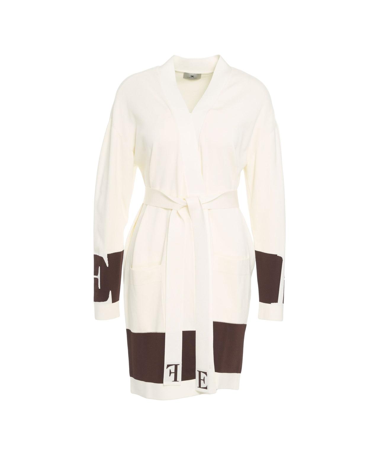 Cardigan with waist belt Product Image