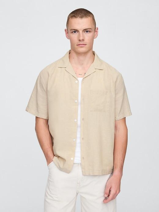 Linen-Cotton Shirt Product Image