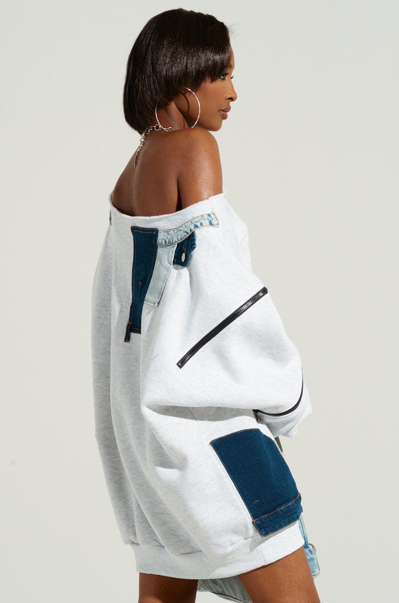 ADIRA MINI SWEATER DRESS Product Image