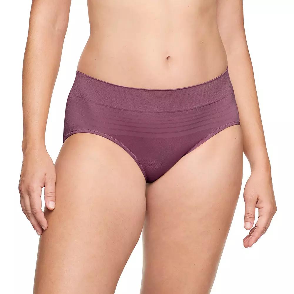 Warners No Pinching, No Problems® Dig-Free Comfort Waist Smooth and Seamless Hipster RU0501P, Women's, Size: Medium, Tulipwood Product Image