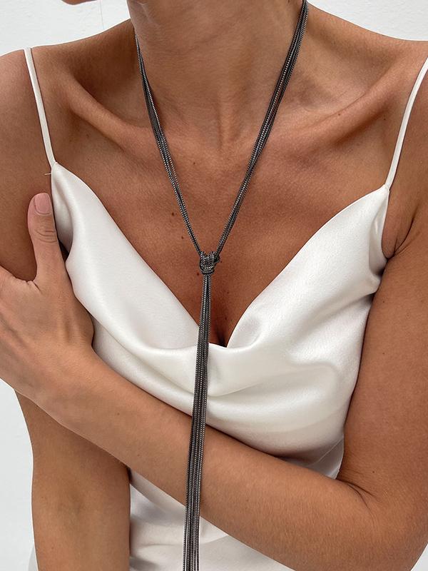 Tasseled Necklaces Accessories Product Image