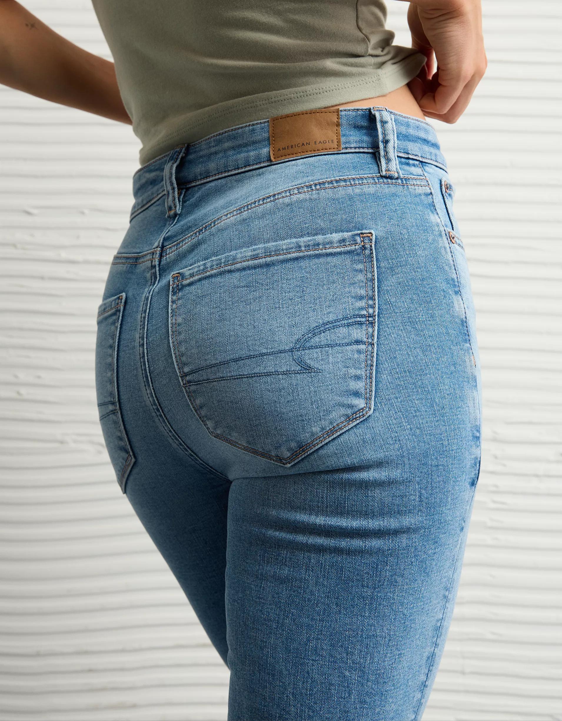 AE Next Level Ripped Super High-Waisted Flare Jean Women's Product Image