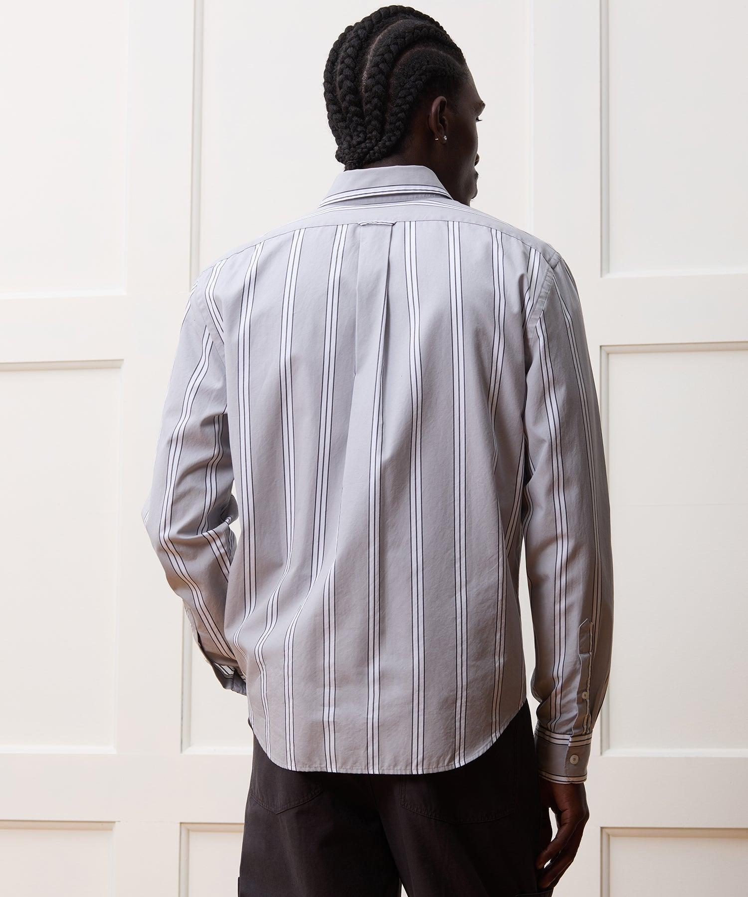 Slim Fit Cotton Poplin Point Collar Shirt Product Image