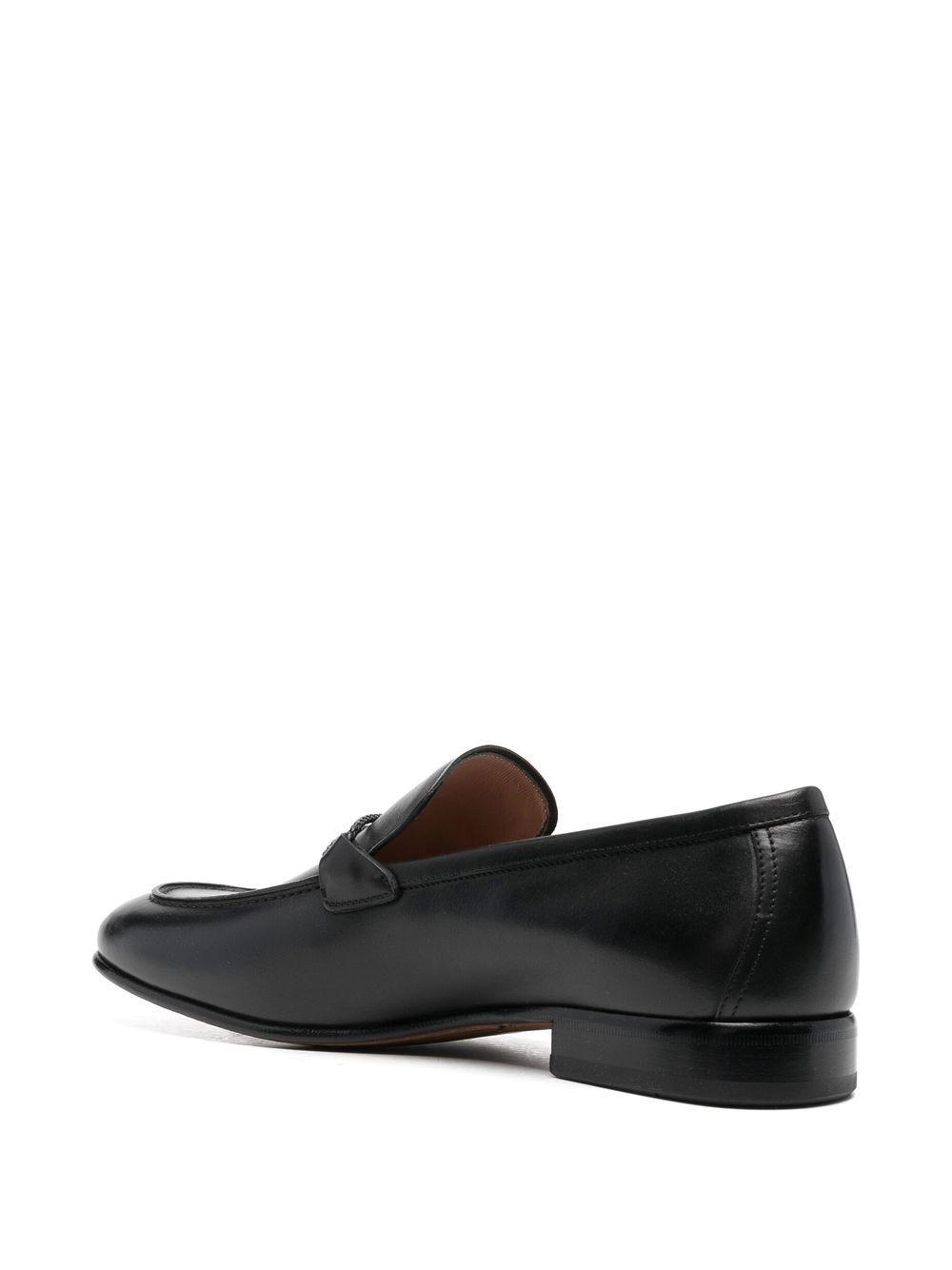 buckle-detail leather loafers Product Image