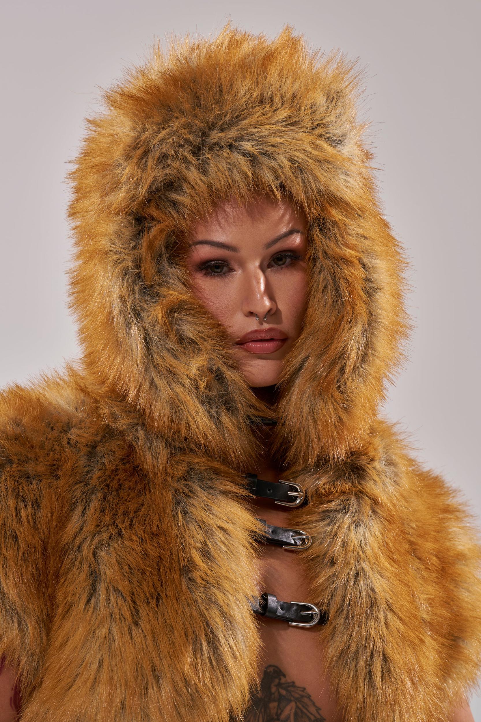 SO WITH IT FAUX FUR AVIATOR HAT Product Image