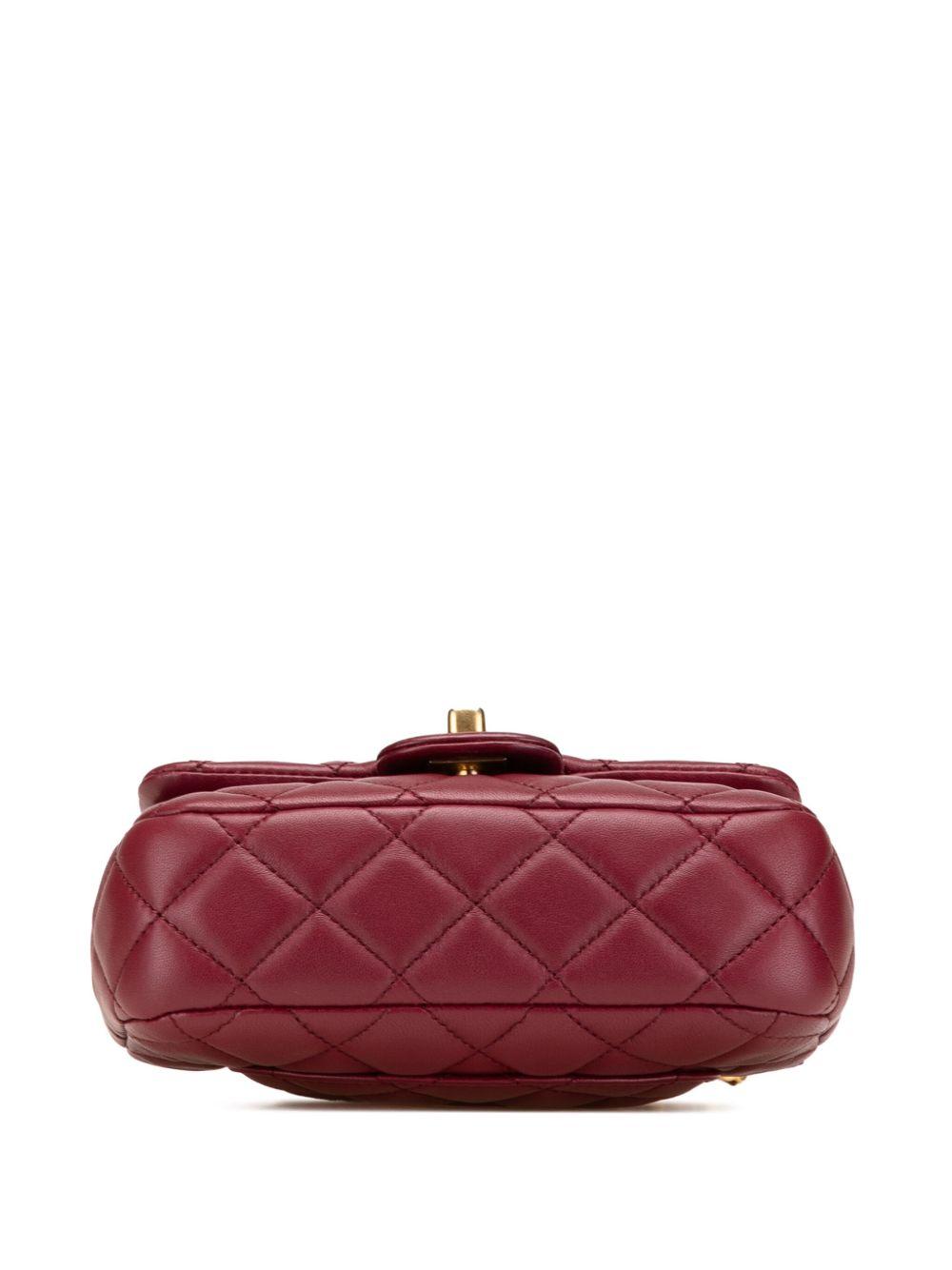 2021-2024 Mini Square Lambskin Coco Heart Chain Flap crossbody bag Product Image