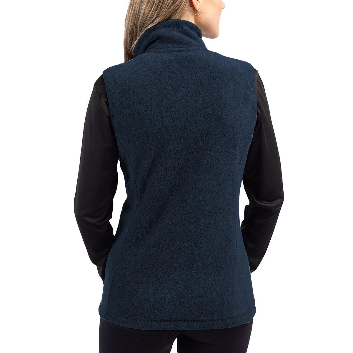 Cutter & Buck Clique Summit Performance Fleece Full Zip Women's Vest Female Product Image