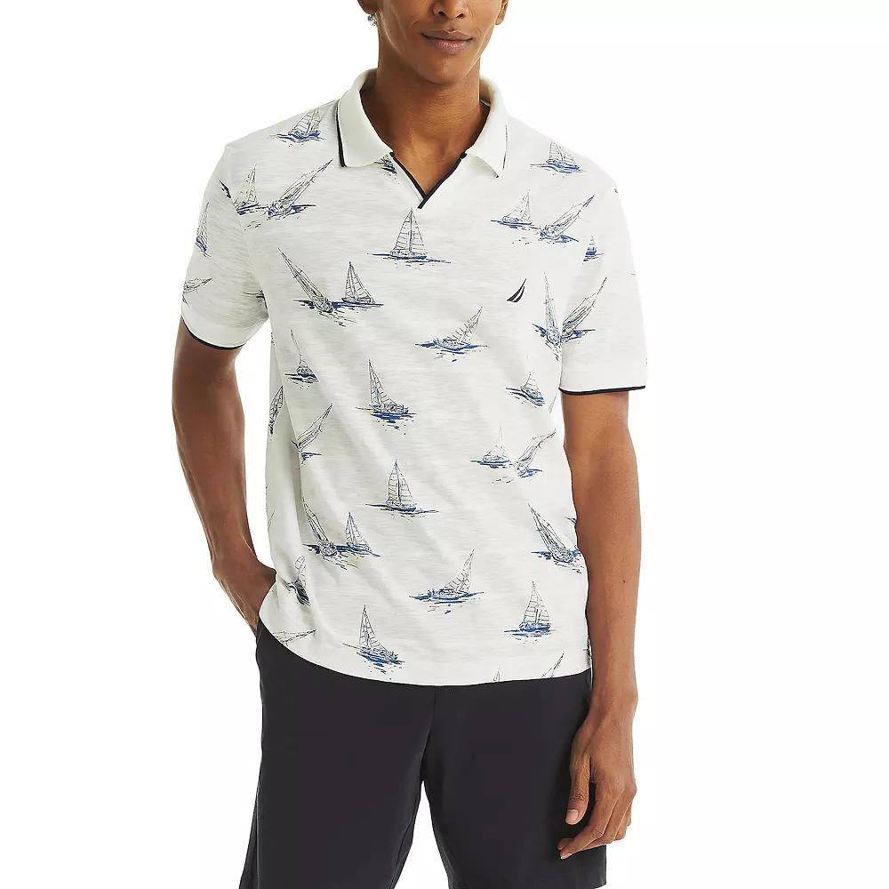 Men's Nautica Classic Fit Printed Polo,  Product Image