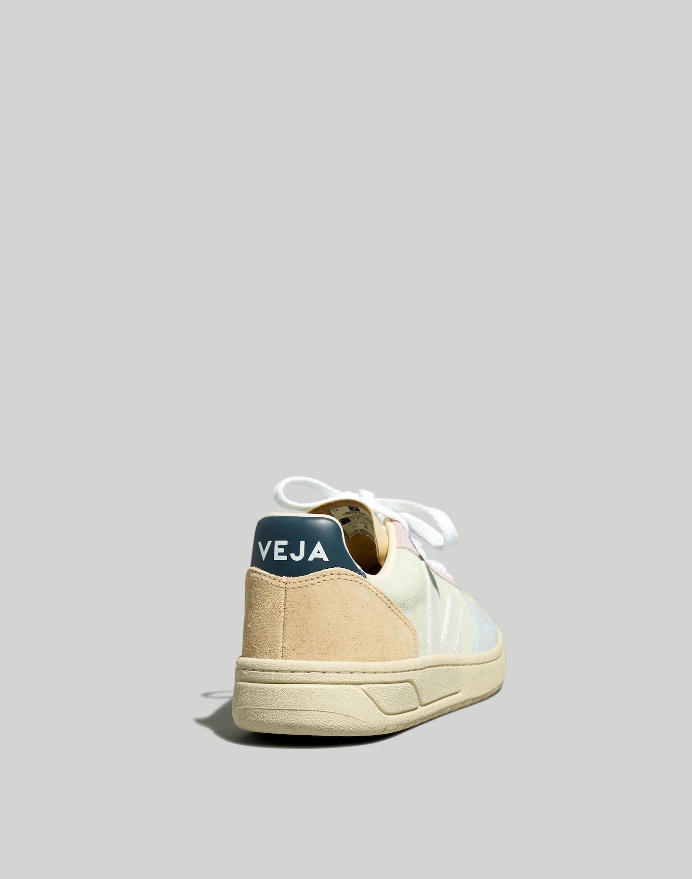 Veja™ Suede V-10 Sneakers in Blue Product Image