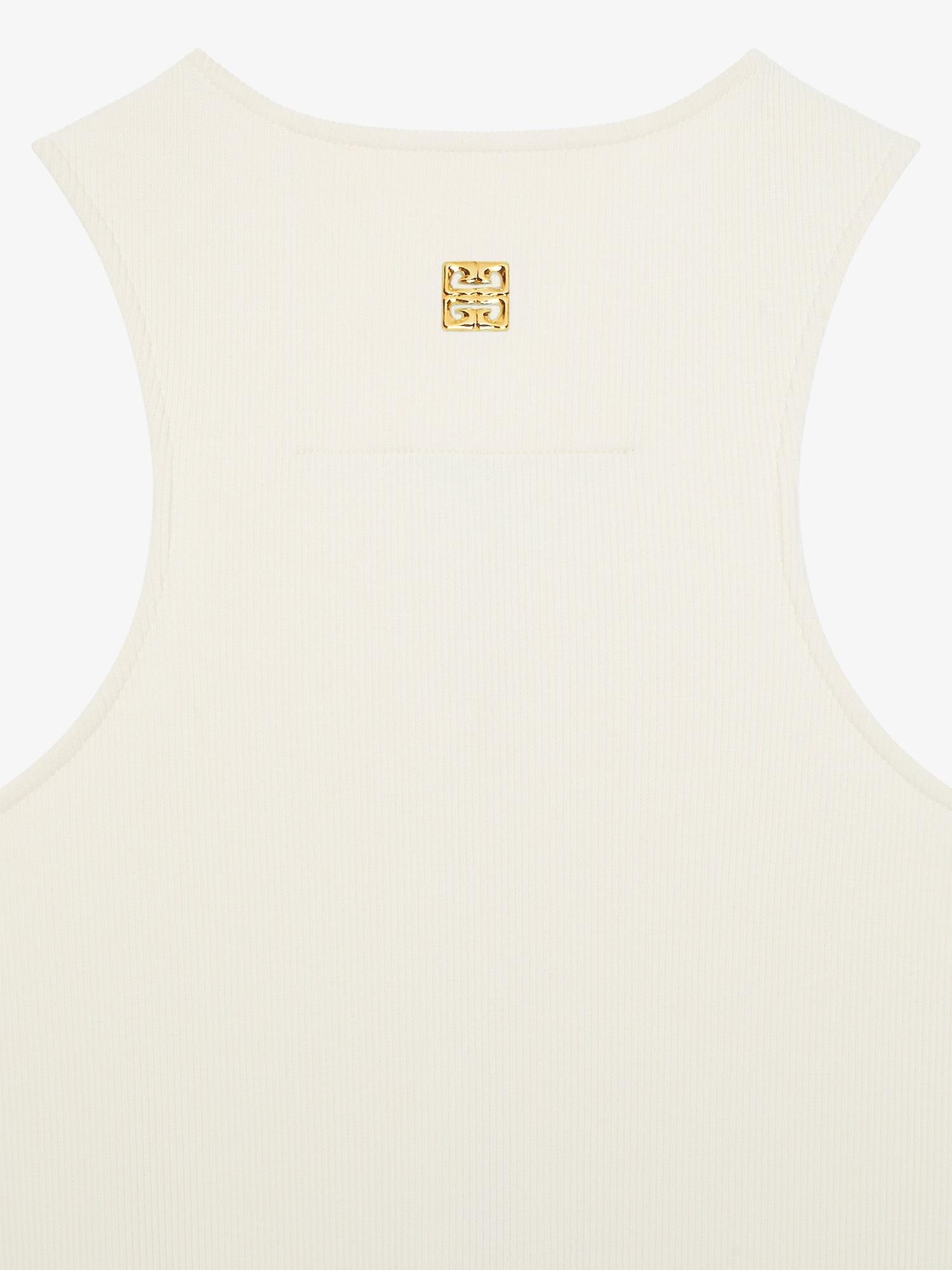 Tank dress in cotton with laces Product Image