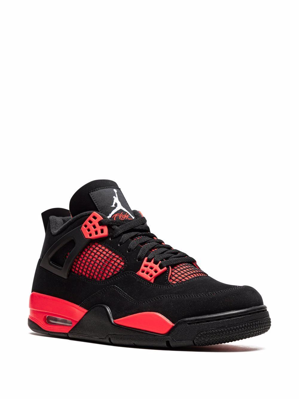Air Jordan 4 Retro "Red Thunder" sneakers Product Image