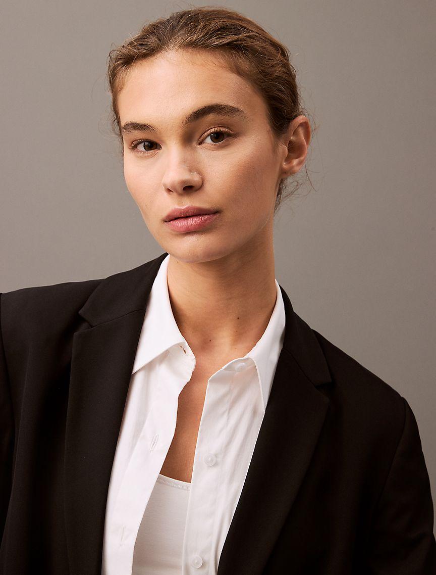 Soft Crepe Blazer Product Image