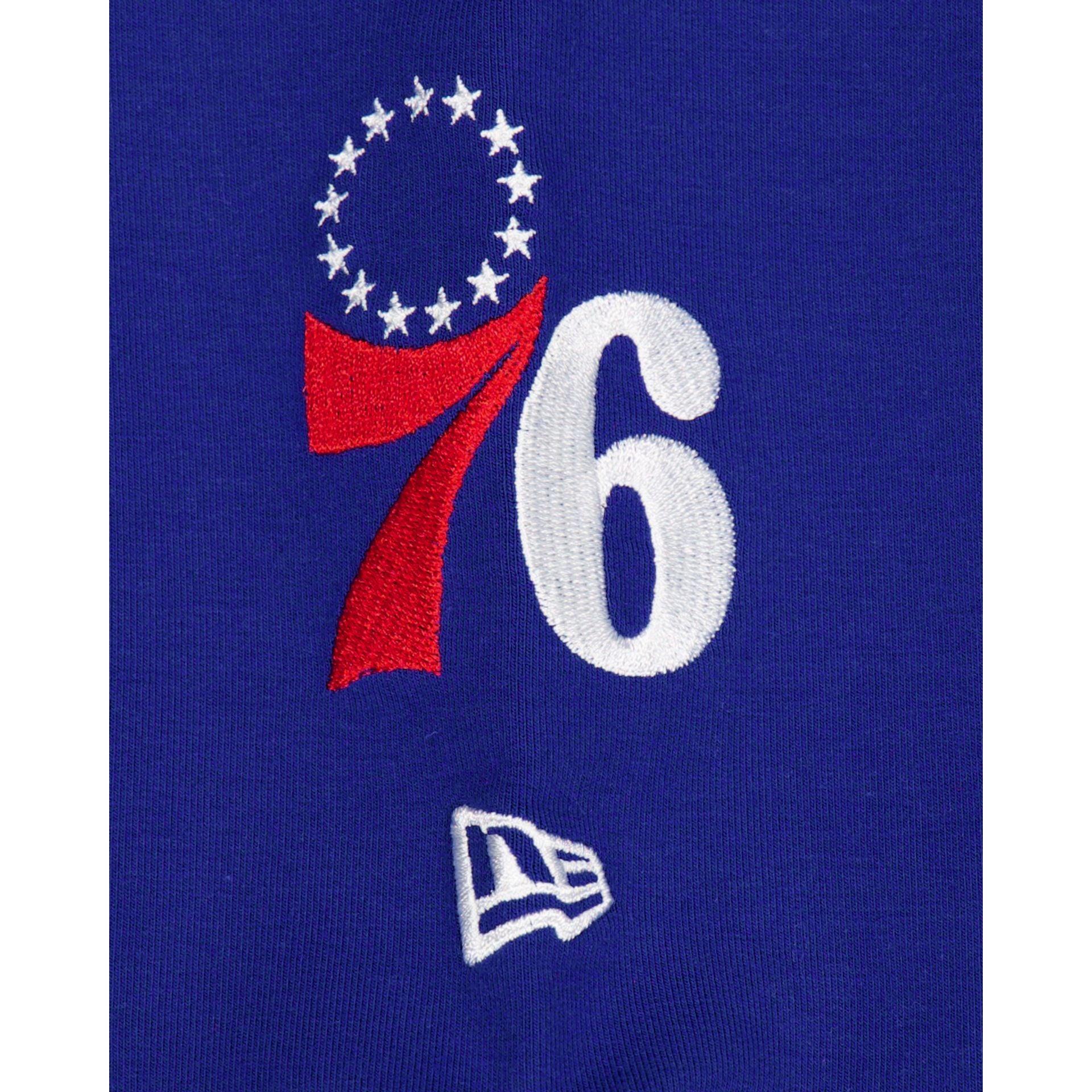 Philadelphia 76ers Team Color Logo Select Hoodie Male Product Image