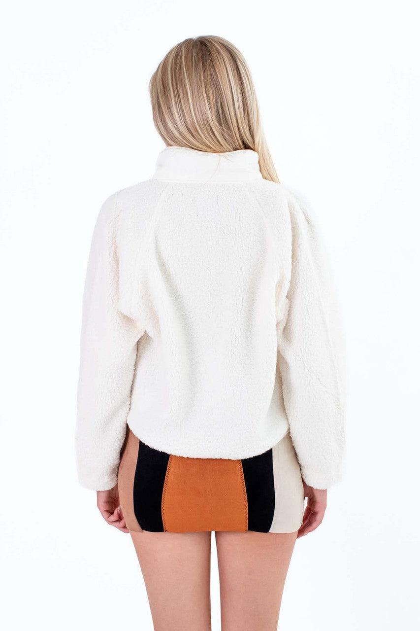Ivory Slope Fleece Jacket Product Image