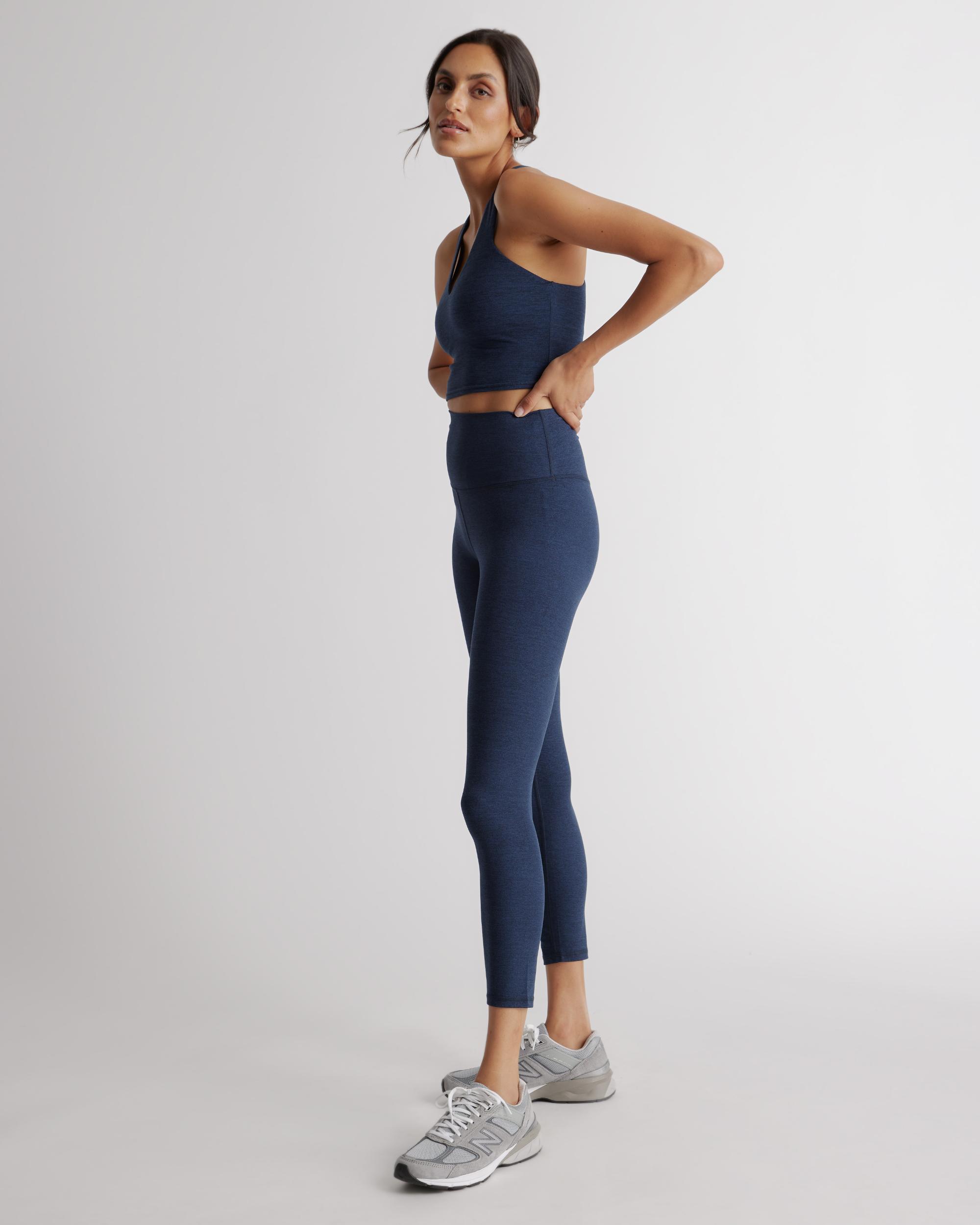 Quince | Women's Ultra-Soft V-Neck Cropped Tank Top Recycled Polyester Product Image