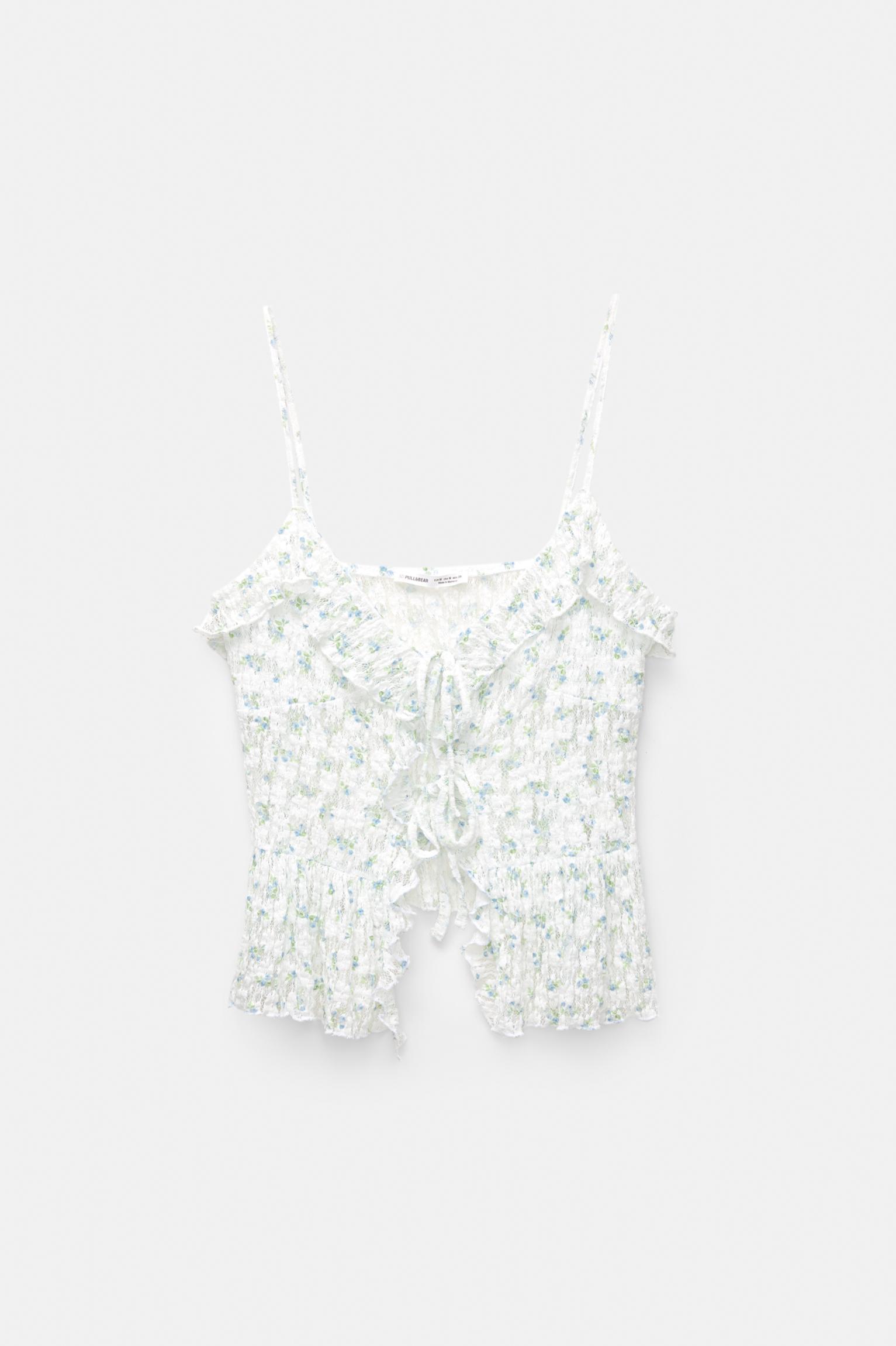 Floral lace top Product Image