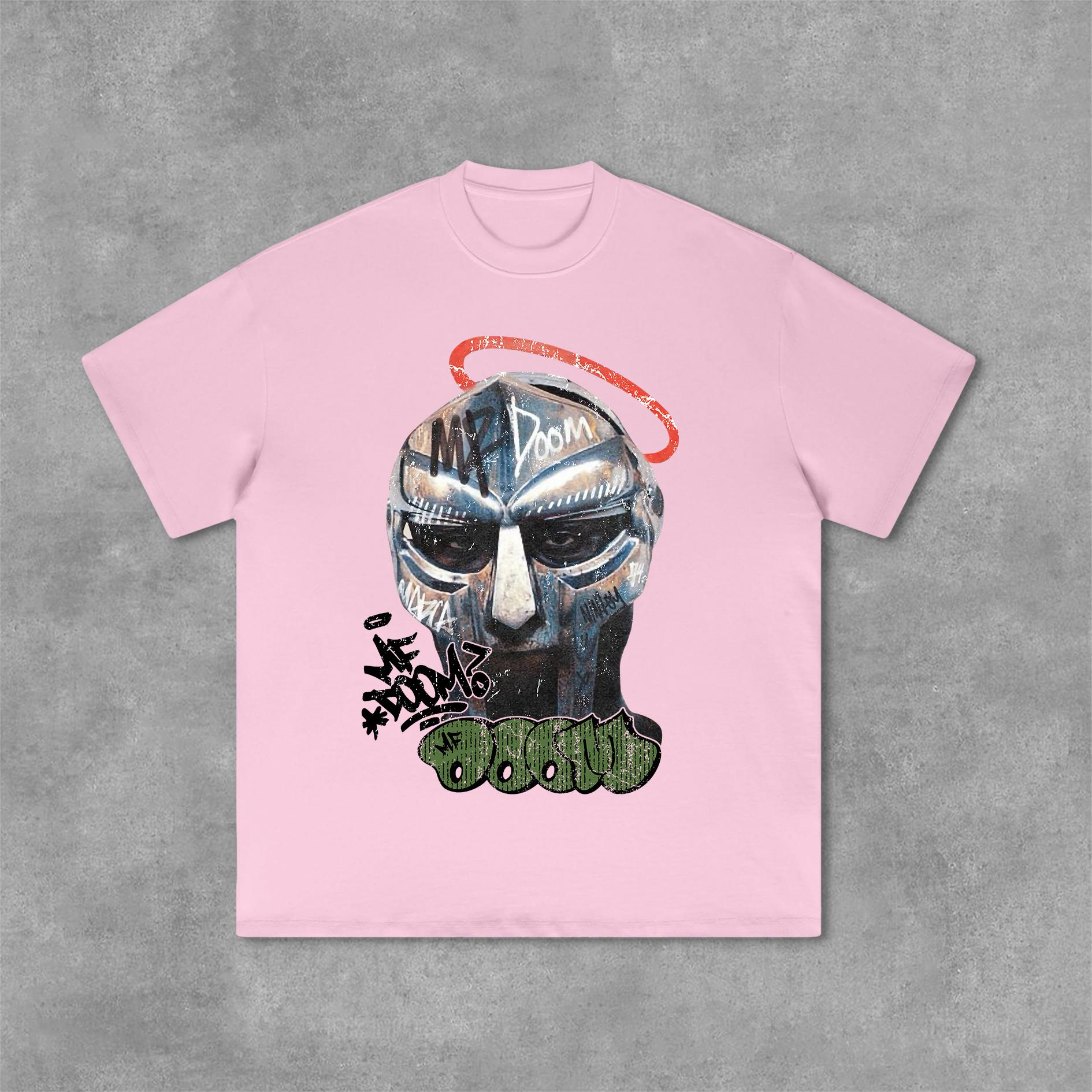 Vintage The Illest Villain Mf Doom Graphic Print Cotton T-Shirt Product Image