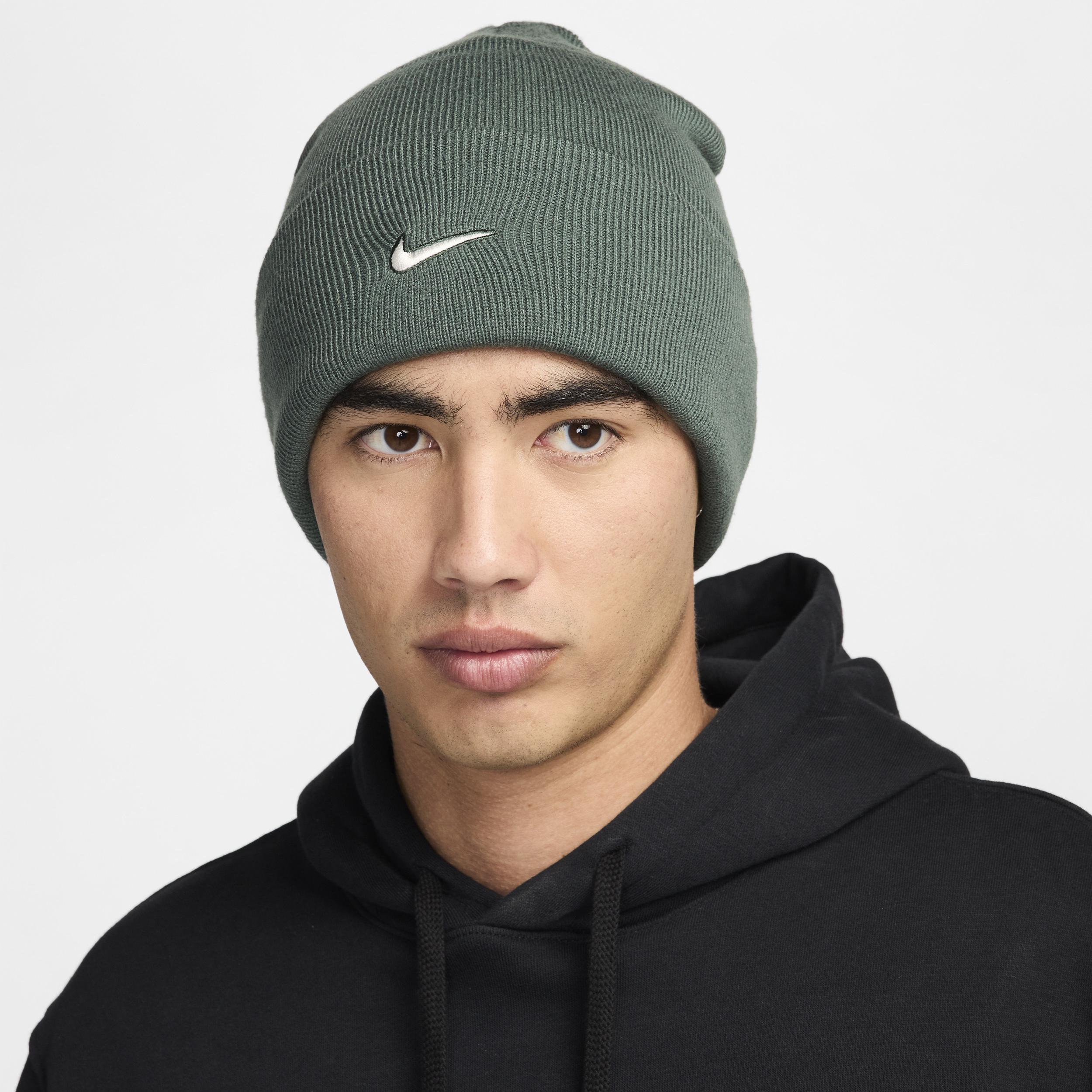 Nike Unisex Peak Swoosh Beanie | HF0187-010 Product Image