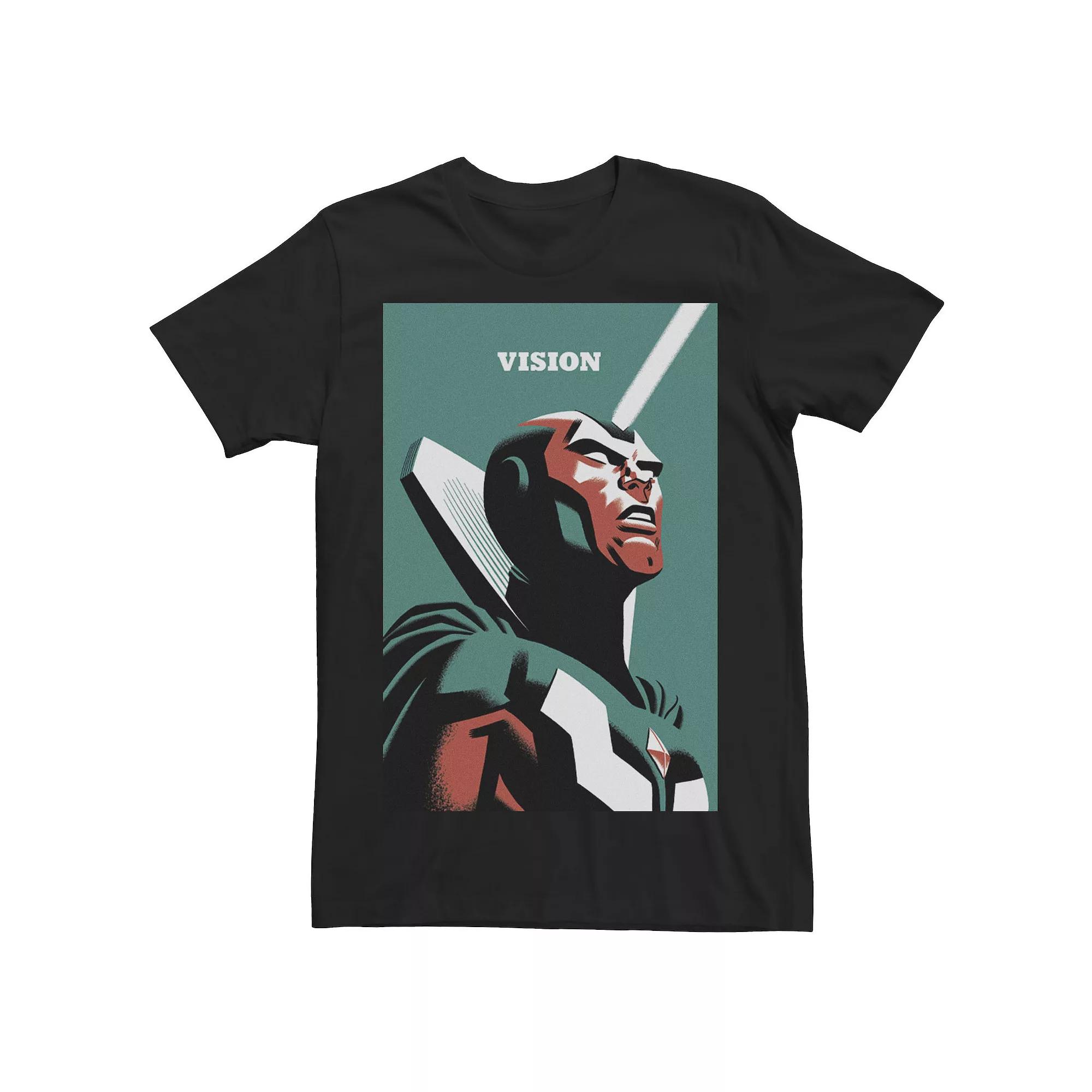 Men's Marvel Vision Simple Poster Tee,  Product Image