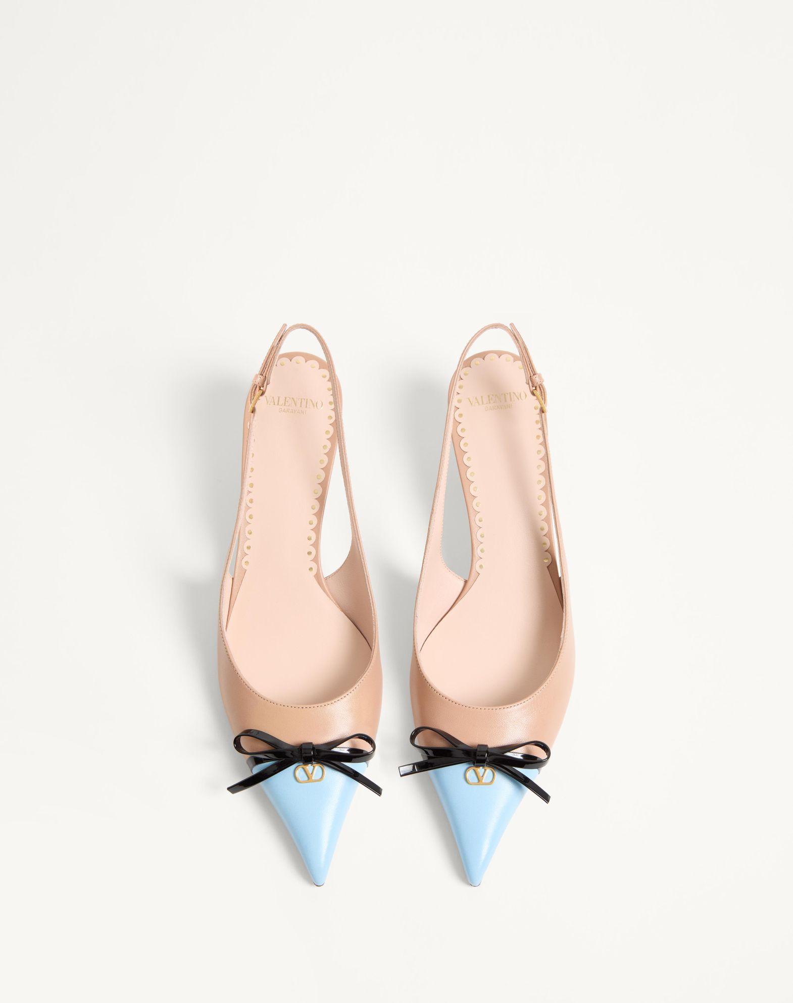 Bepointy Slingback Pumps In Kidskin 45Mm Product Image