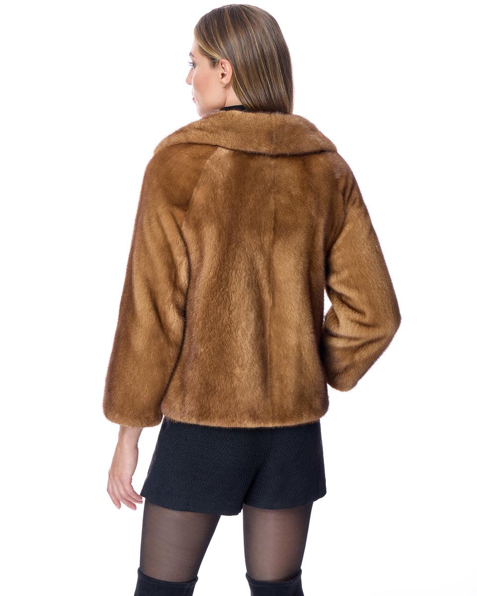 Dyed Mink Jacket Product Image