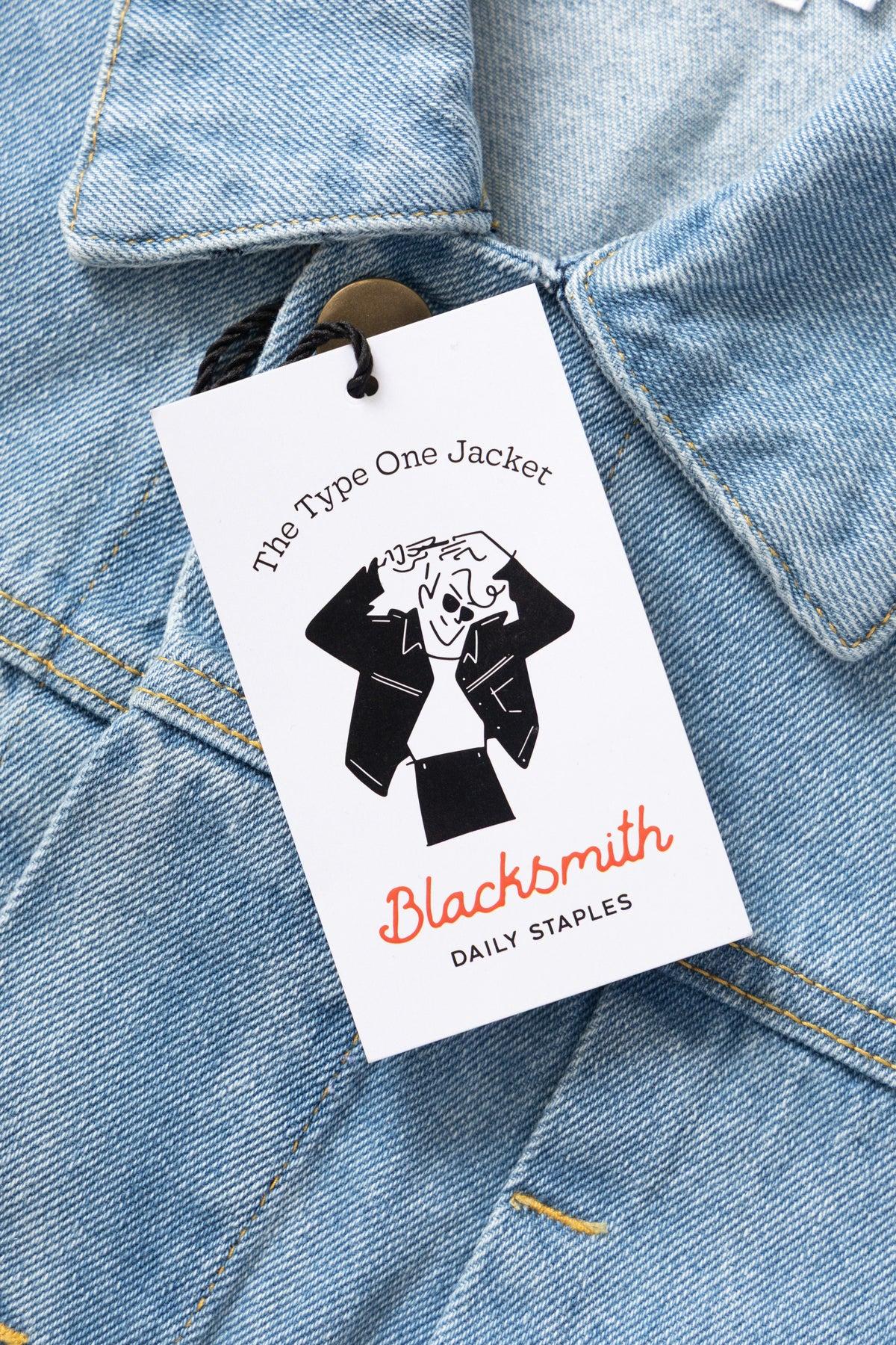 Blacksmith - Type-1 Jacket - Light Wash Product Image