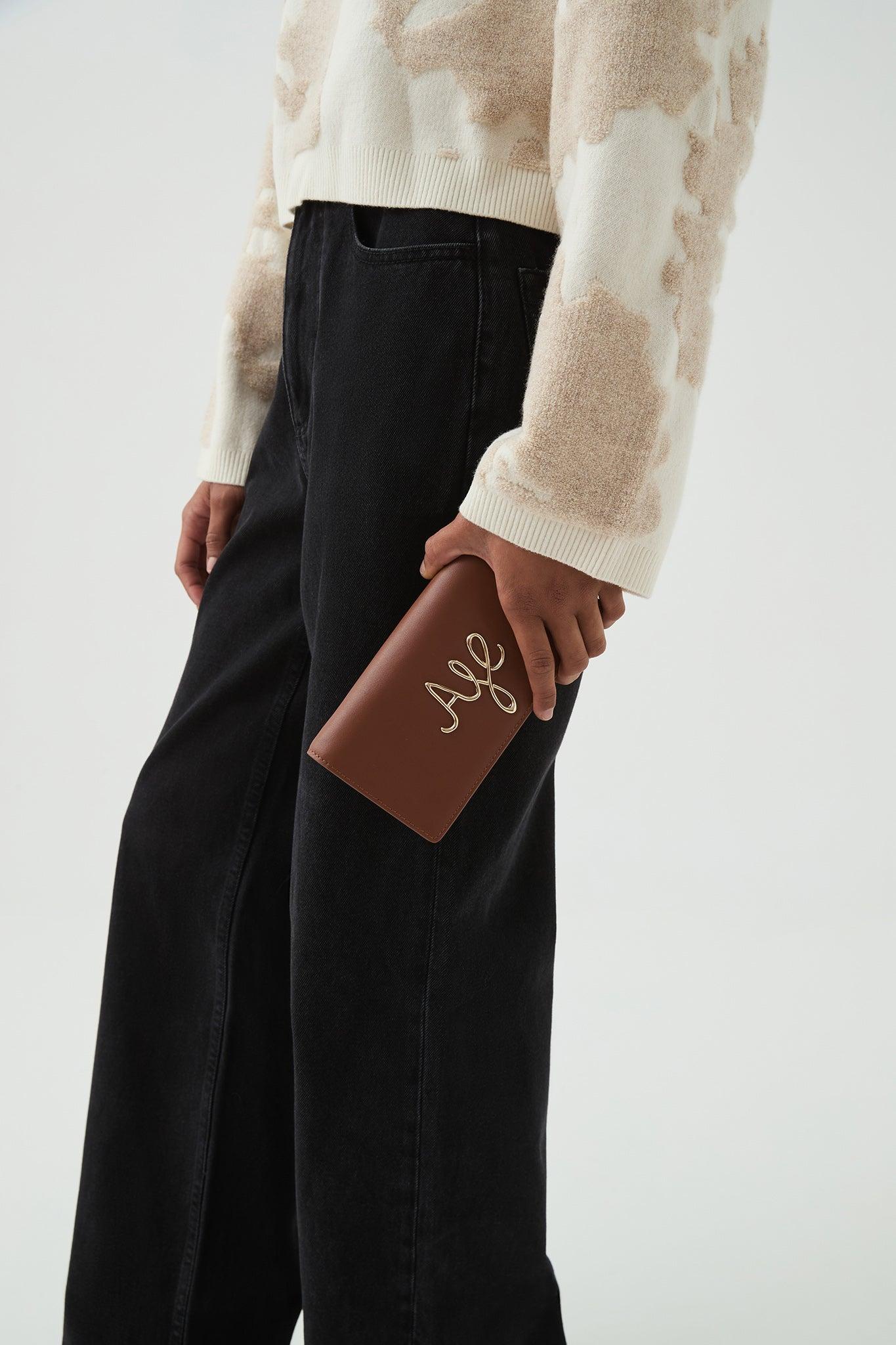 Joni Logo Chain Clutch Product Image