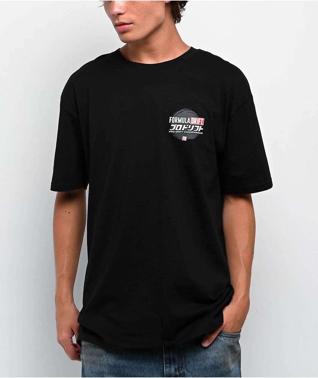 Formula DRIFT Lucky 13 Black T-Shirt Product Image