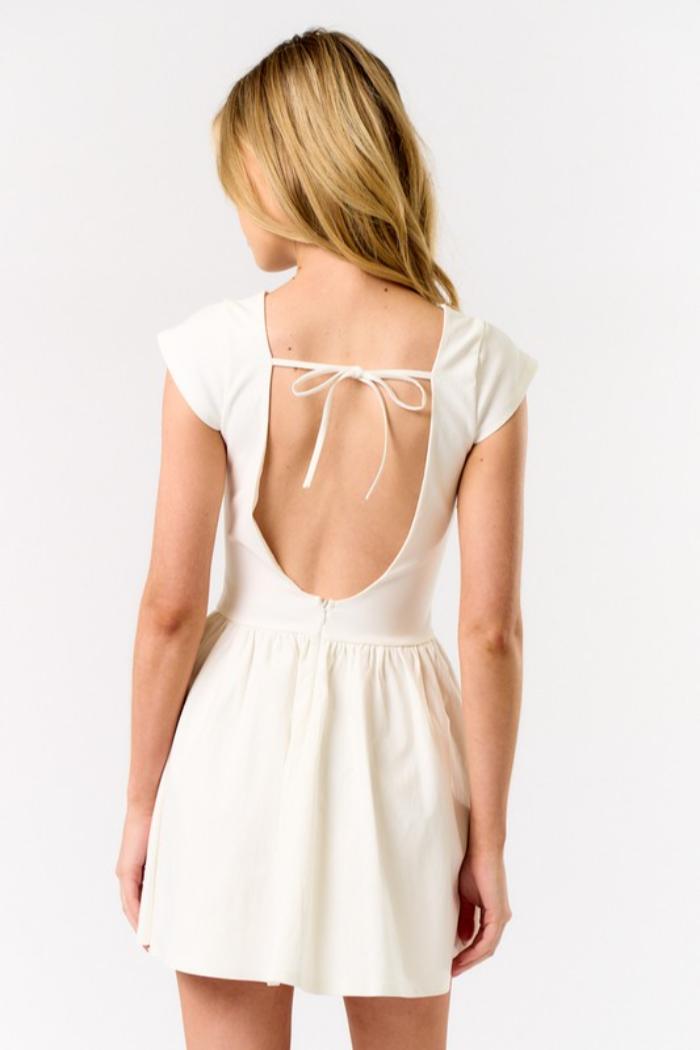 Cap Sleeve Mini Dress Product Image