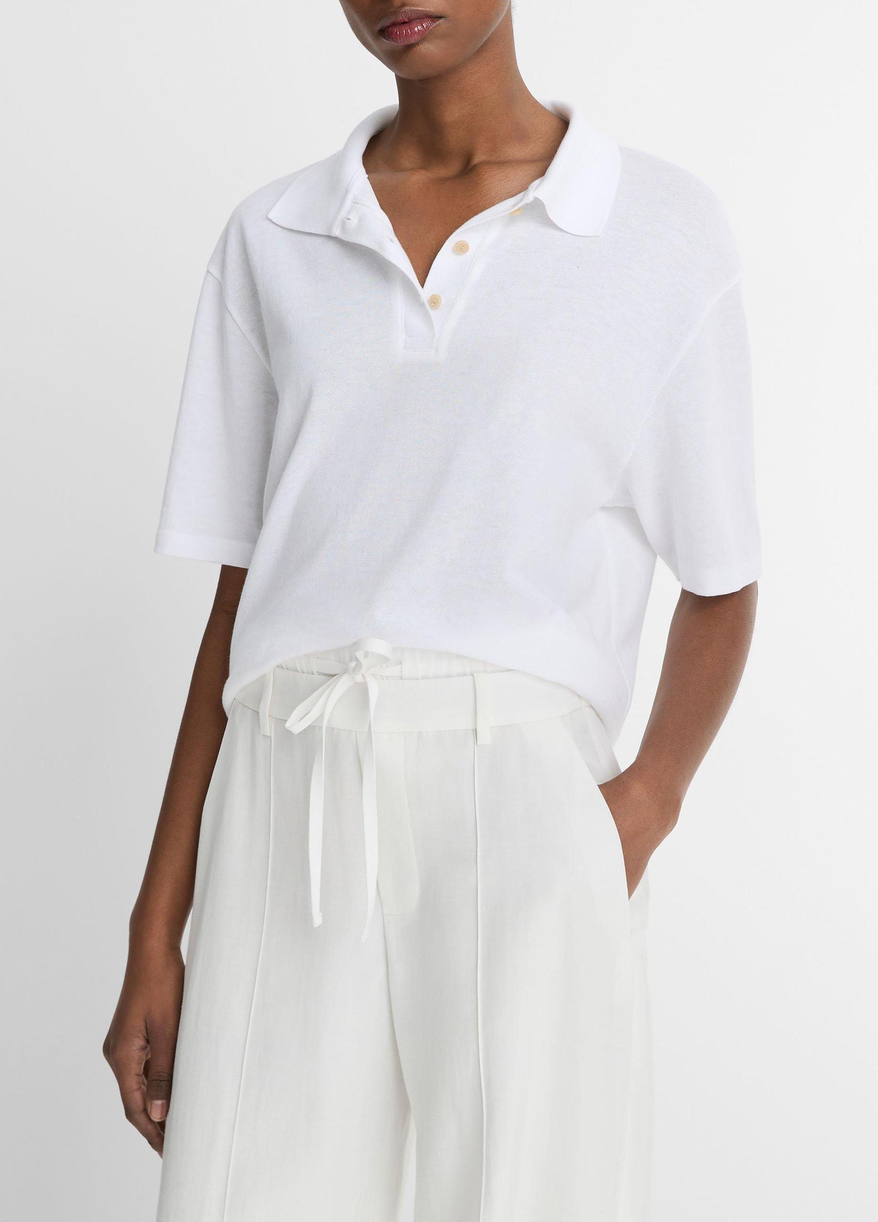 Easy Cotton Polo Shirt Product Image