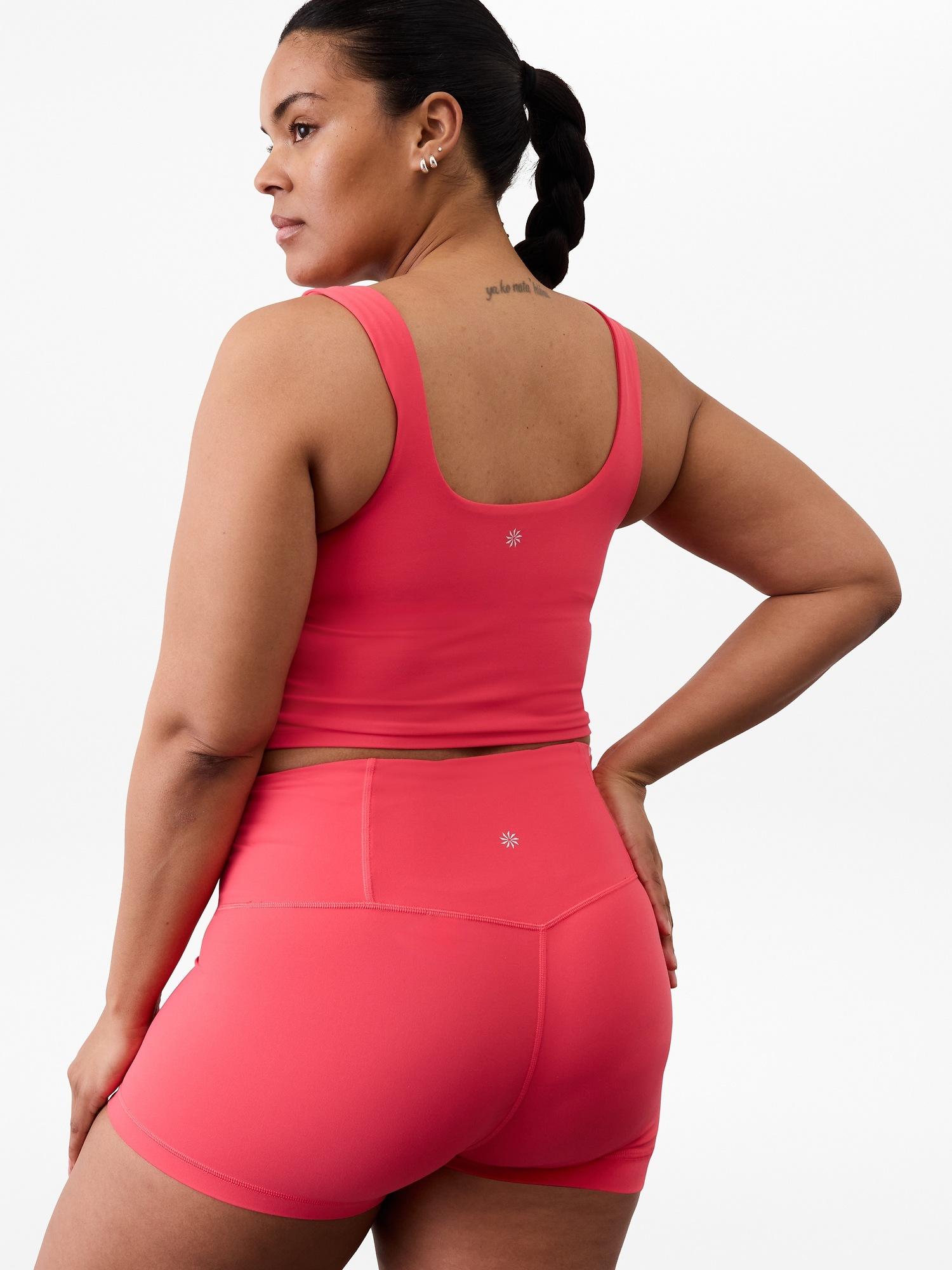 Transcend Square Neck Crop Sports Bra D-DD Product Image