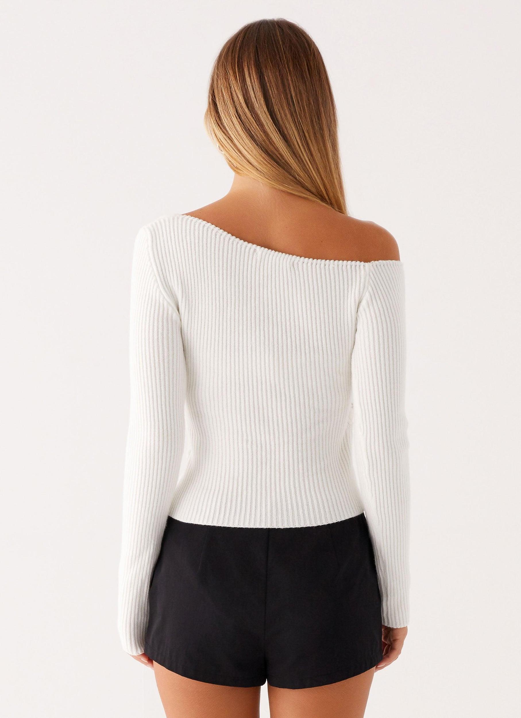 Waverly Knit Top - White Product Image