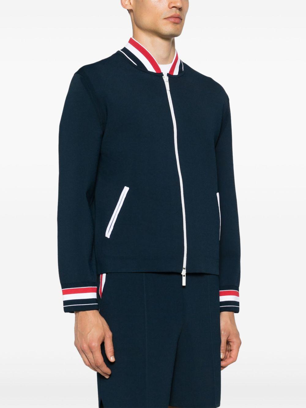 RWB-stripe bomber jacket  Product Image