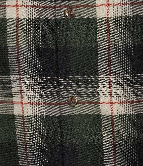 Hart Schaffner Marx Dark Ombre Plaid Long Sleeve Sportshirt Product Image