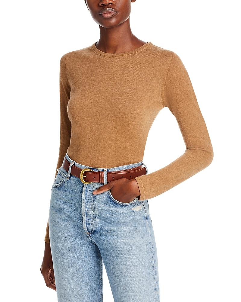 Womens Cashmere Crewneck Sweater Product Image