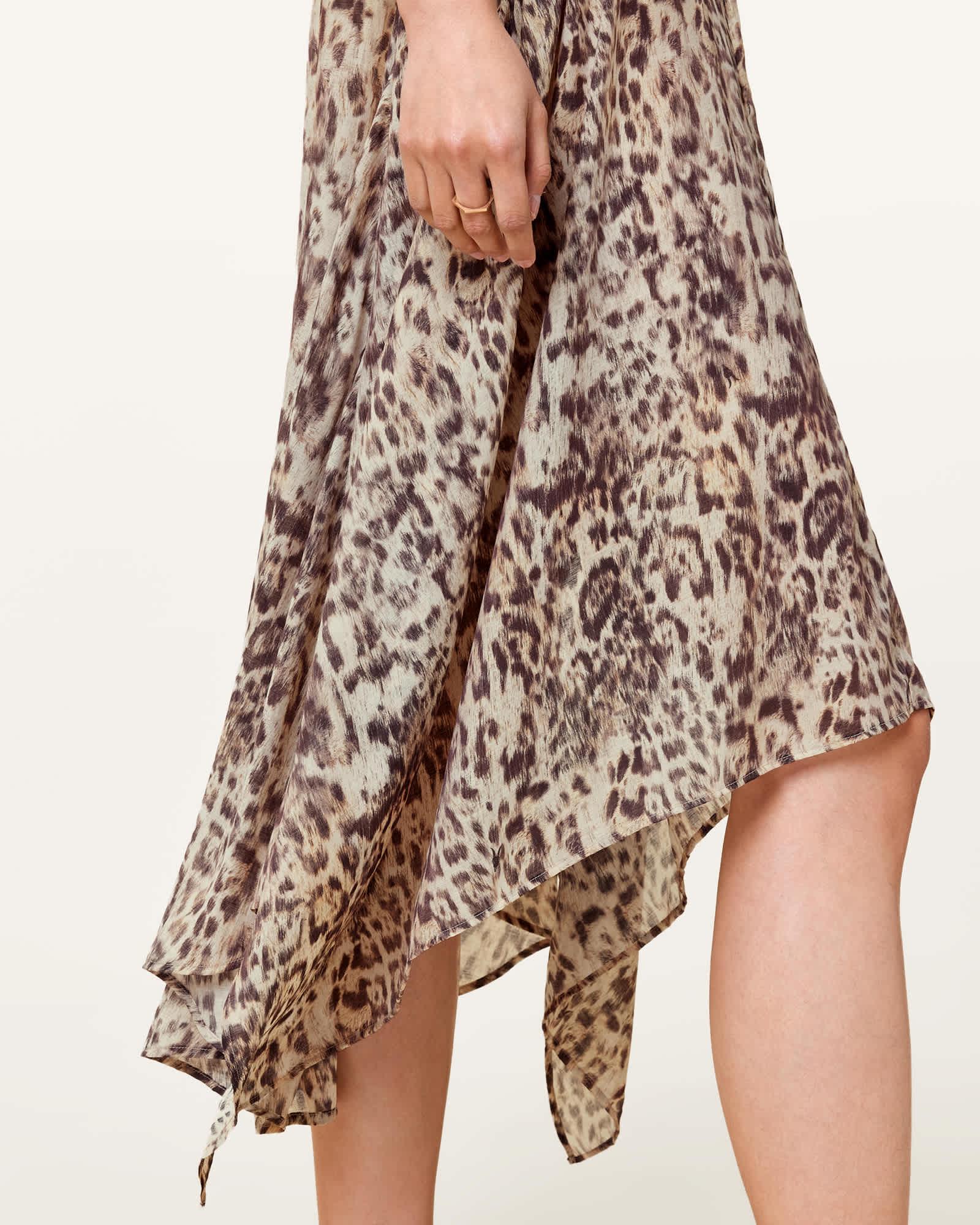 Arwen Leopard Print Dress Product Image